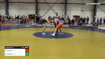 197 lbs Round Of 16 - Kayne Robert, Coast Guard vs Sol Demers, Southern Maine