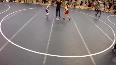 82 lbs Cons. Round 3 - Noah Jeske vs Bennett Olson, Rum River Wrestling