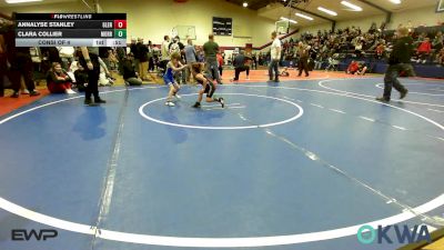 43-46 lbs Consi Of 4 - Annalyse Stanley, Glenpool vs Clara Collier, Morrison Takedown Club