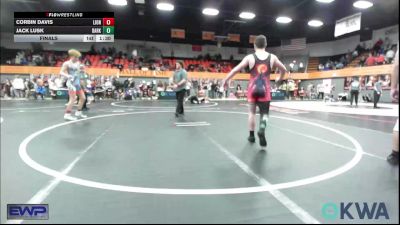 140 lbs Final - Corbin Davis, Lions Wrestling Academy vs Jack Lusk, Darko Valley Wolf Pack