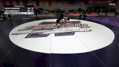 145 B Quarterfinal - Zariah Rodriguez, Tarleton State vs Lana Zimmerman, Wisconsin-Stevens Point