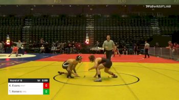 133 lbs Prelims - Kyle Evans, Western Wyoming vs Timothy Romero, Colorado Mesa