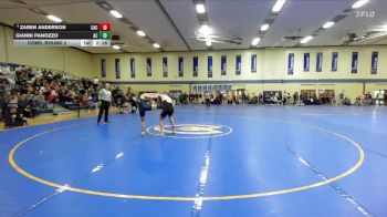 157 lbs Cons. Round 2 - Gianni Panozzo, Augustana (il) vs Zaren Anderson, Carthage College