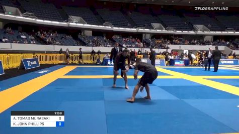 ANDY TOMAS MURASAKI PEREIRA vs KYLER JOHN PHILLIPS 2019 World IBJJF Jiu-Jitsu No-Gi Championship