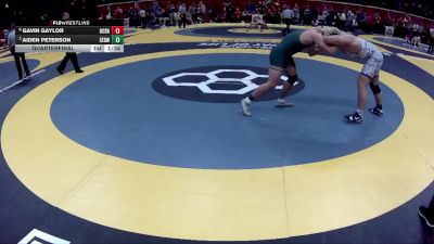 D1-215 lbs Quarterfinal - Aiden Peterson, St. Edward vs Gavin Gaylor, Olen. Orange