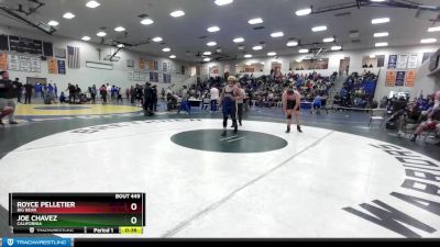 285 lbs Cons. Round 3 - Joe Chavez, California vs Royce Pelletier, Big Bear