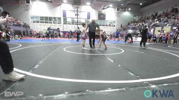 60 lbs Consi Of 4 - Jax Elledge, Cleveland Takedown vs Royce Gushi, Bristow Elementary Wrestling Club