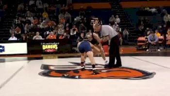 165: No. 6 Andy Rendos (B) maj. dec. Aaron Janssen (I), 10-2