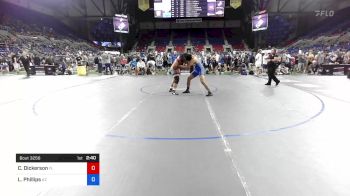 195 lbs Rnd Of 128 - Caleb Dickerson, Florida vs Loren Phillips, Arizona