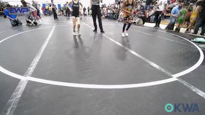 62 lbs Rr Rnd 3 - Hannah Kellogg, Smith Wrestling Academy vs Delanie Wartchow, Shelton Wrestling Academy