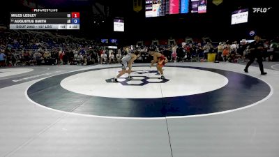 157 lbs Cons. Rd Of 32 - Miles Lesley, GA vs Augustus Smith, AR