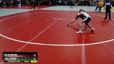 93 lbs Cons. Semi - Jace Conway, Caledonia/Houston vs Rylan Brown, Z-M (Zumbrota/Mazeppa)