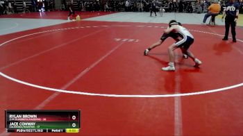 93 lbs Cons. Semi - Jace Conway, Caledonia/Houston vs Rylan Brown, Z-M (Zumbrota/Mazeppa)