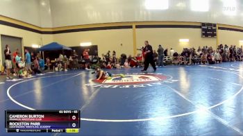 65 lbs Round 3 - Cameron Burton, Franklin Wrestling Club vs Rockston Parr, Contenders Wrestling Academy