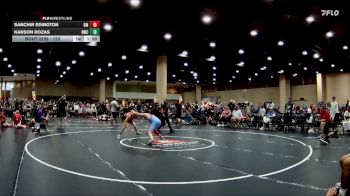 125 lbs Quarterfinal - Karson Rozas, Rayne Wrestling Club vs Sanchir Edington, Bishop McCort