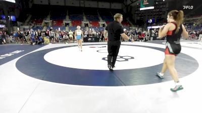 130 lbs Champ. Rd Of 64 - Taryn Wright, AK vs Lucia Crossken, PA