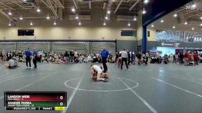 96 lbs Round 4 (8 Team) - Landon Weir, Full Circle vs Xander Parra, Junior Terps Xtreme