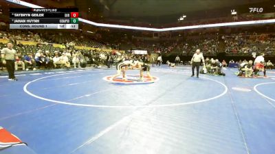 150 Class 4 lbs Cons. Round 1 - Taybryn Geiler, Eureka vs Jahan Huynh, Kickapoo