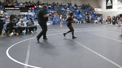 145 lbs Champ. Round 2 - Alexandra Ford, Emmanuel University vs Cadence Diduch, Iowa