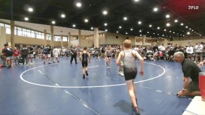 75 lbs Round 5 (6 Team) - Logan Forst, Williamson County WC vs Colt Eizel, North Desoto Wrestling Academy