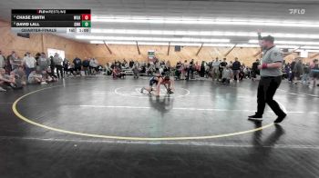 105 lbs Quarterfinal - Chase Smith, Wilkes-Barre vs David Lall, Sinking Spring