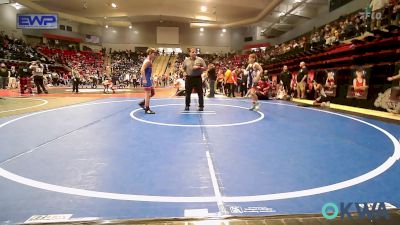 90 lbs Final - Blake Helms, Glenpool Warriors vs Bryce Rodgers, R.A.W.