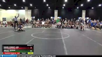 126 lbs Round 5 (8 Team) - David Corret-jer, Backyard Boyz Black vs Brody Boehm, Suwannee