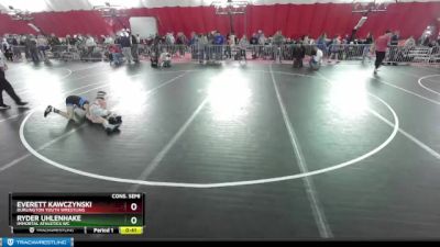 71 lbs Cons. Semi - Everett Kawczynski, Burlington Youth Wrestling vs Ryder Uhlenhake, Immortal Athletics WC