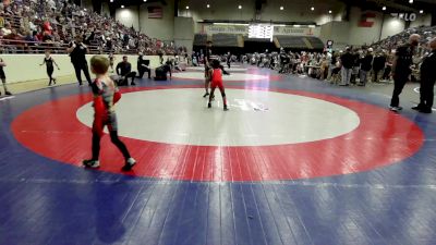 68 lbs Round Of 16 - Mason Muse, Georgia Aggression vs Kollin Matthews, Compound Wrestling