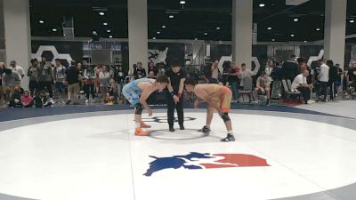 86 kg Cons. Sub-rd Of 32 - Guillermo Camargo, Thunder Wrestling Club vs Frank Aquila, Seasons Freestyle Club