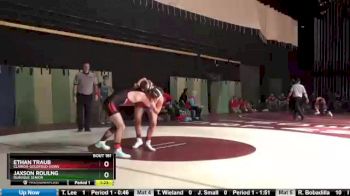 126 lbs Round 2 - Ethan Traub, Clarion-Goldfield-Dows vs Jaxson Rolilng, Dubuque Senior