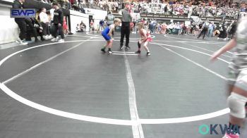 55 lbs Consi Of 8 #1 - Brody Corn, Mustang Bronco Wrestling Club vs Aidyn Wolfe, Unaffiliated