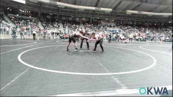 2nd Place - Benjamin Fernandez, Cotton County Wrestling Club vs Zayden Agee, Jay Wrestling Club