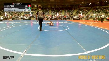 60 lbs Consi Of 8 #2 - Conor Foos, Nixa Youth Wrestling vs Ellis Koenigseker, Colorado Top Team