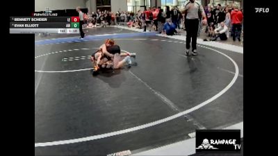 80 lbs Cons. Round 3 - Evan Elliott, Abilene vs Bennett Scheier, Lawrence Elite