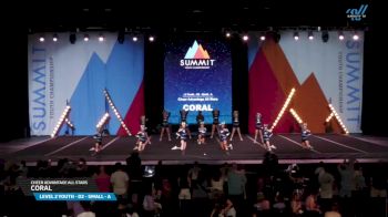Cheer Advantage All Stars - CORAL [2025 L2 Youth - D2 - Small - A Day 1] 2025 The Youth Summit