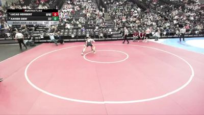 5A 120 lbs Cons. Round 2 - Lucas Herbert, Maple Mountain vs Xavier Dew, Skyline