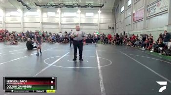 68 lbs Round 1 (8 Team) - Colton Chambers, ACES Of Diamonds vs Mitchell Bach, Revolution/WVW
