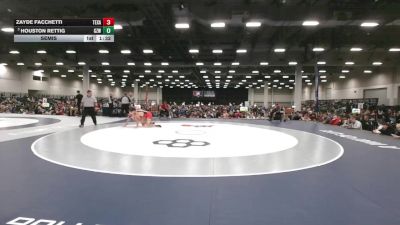 215 lbs Semis - Houston Rettig, Ground Zero Wrestling vs Zayde Facchetti, Texas