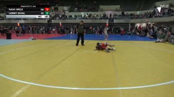 65 lbs Quarterfinal - Nash Jirele, Owatonna Wrestling Academy vs Lemmy Duval, Bison Wrestling Club