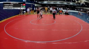141 lbs Champ. Round 1 - Orion Newell, Scranton vs Garrett Gehr, Alvernia University