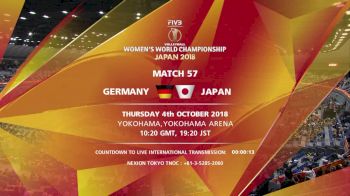 GER vs JPN | 2018 FIVB Women's World Championships