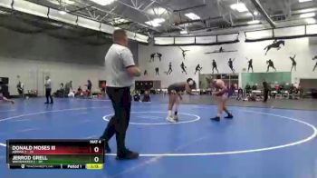 285 lbs Round 3 (8 Team) - Donald Moses III, Adrian 2 vs Jerrod Grell, Whitewater 2