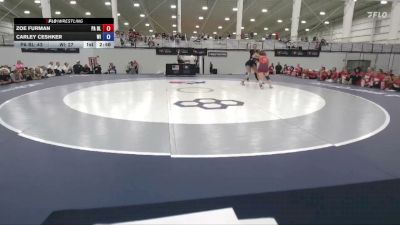 135 lbs Zoe Furman, Pennsylvania Blue vs Carley Ceshker, Wisconsin