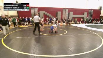 120 lbs Round Of 16 - Ashton Caplette, RHAM vs Georgios Sezenias, Ellis Tech