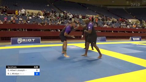 Dwayne Albert Joseph vs Roger L Minton 2024 Pan IBJJF Jiu-Jitsu No-Gi Championship