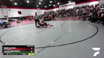 165 lbs Semifinal - David Alonso, Palm Desert vs Mason Hernandez, Citrus Valley