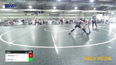 95 lbs Consi Of 16 #1 - Luke Montero, Monster Garage vs Kaden Sergio, Sebolt Wrestling Academy