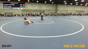110 lbs Rr Rnd 2 - Garrett Williams, Untouchables 14U MN vs Manny Mota, Northern Colorado 14U
