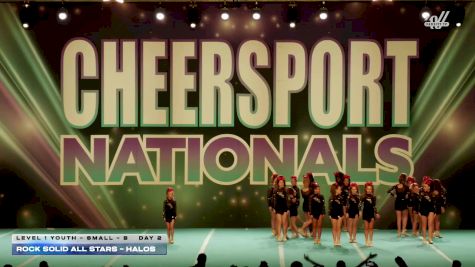 Rock Solid Allstars - Halos [2026 L1 Youth - Small - B Day 2] 2026 CHEERSPORT National All Star Cheerleading Championship
